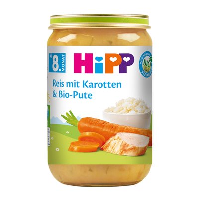 Bild von Hipp Reis mit Karotten & Bio-Pute