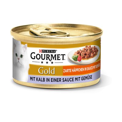 Bild von Gourmet Gold Häppchen Kalb & Gemüse