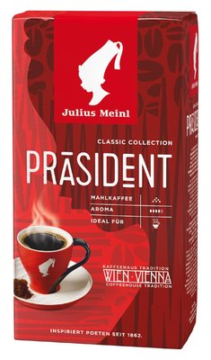 Image of Julius Meinl Kaffee Präsident Gemahlen