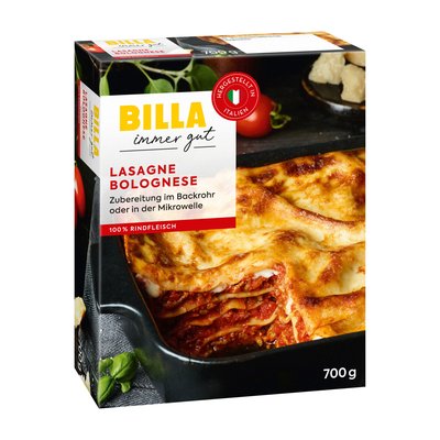 Bild von BILLA Lasagne Bolognese