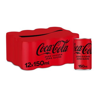 Bild von Coca Cola Zero Minicans 12er