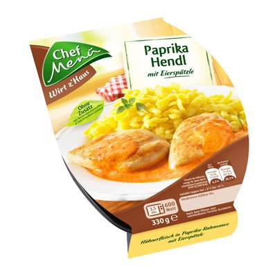 Bild von Chef Menü Paprikahendl