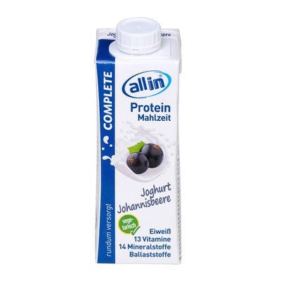 Image of Allin Complete Protein Joghurt Johannisbeere