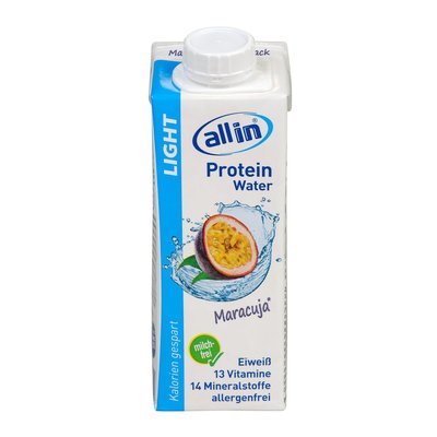 Image of Allin Light Protein Water Maracuja