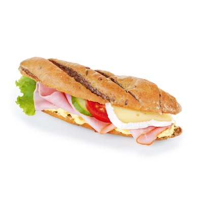 Bild von Jour Kornspitz mit Schinken und Käse