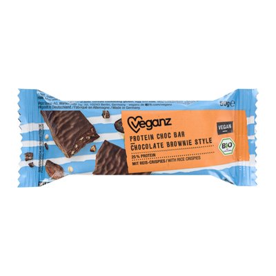 Image of Veganz Protein Choc Bar Bownie Style