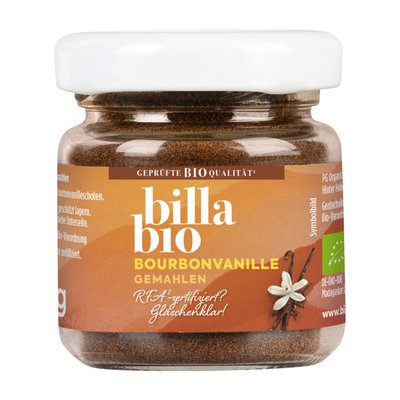 Bild von BILLA Bio Bourbon Vanille Gemahlen