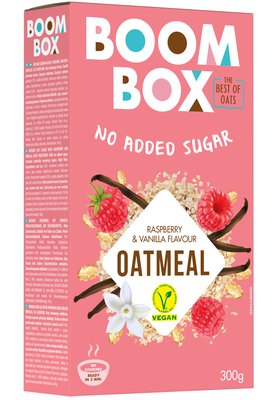Image of Boombox Oat Meal Rasberry & Vanille