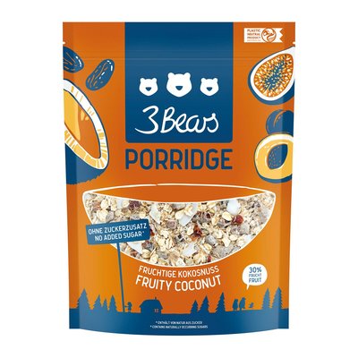 Image of 3Bears Porridge Fruchtige Kokosnuss