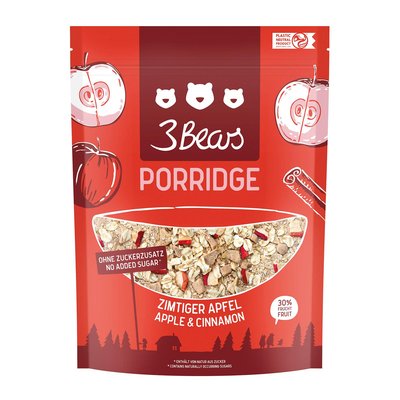 Image of 3Bears Porridge Zimtiger Apfel