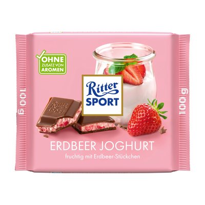 Bild von Ritter Sport Erdbeer - Joghurt