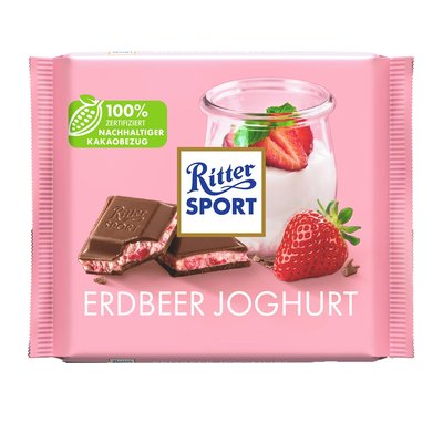 Bild von Ritter Sport Erdbeer - Joghurt