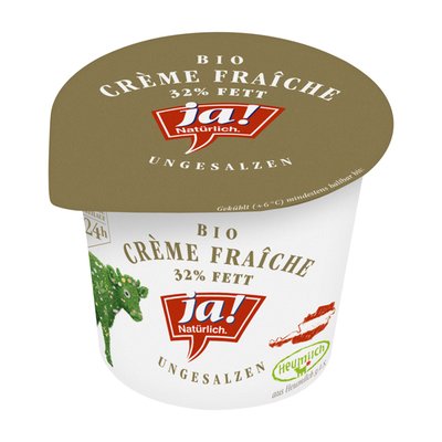 Bild von Ja! Natürlich Crème Fraîche 32%