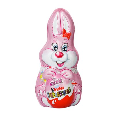 Bild von Kinder Schokolade Hase Mädchen mit Überraschung