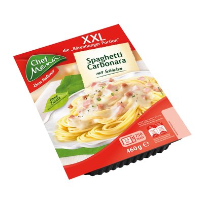 Bild von Chef Menü XXL Spaghetti Carbonara