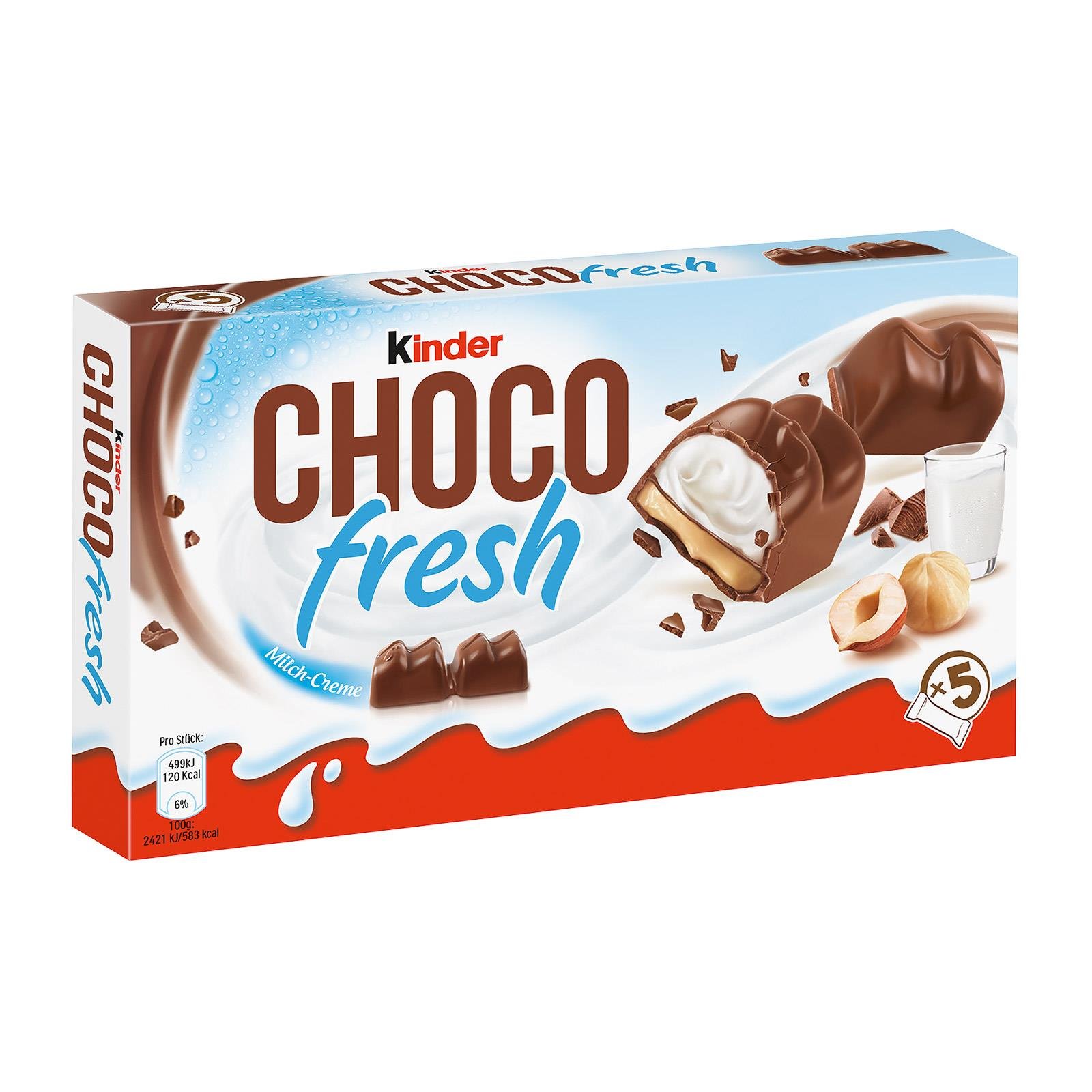 Was ist in Kinder Choco Fresh drin?