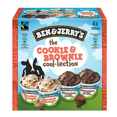 Image of Ben & Jerry's Cookie & Brownie Cool-Lection