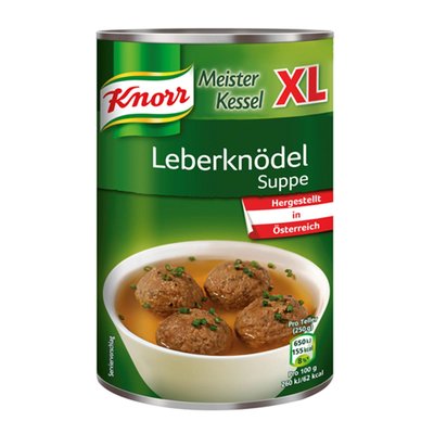 Image of Knorr Meisterkessel XL Leberknödelsuppe