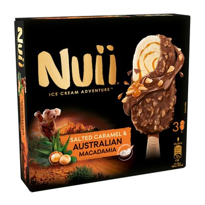 Image of Nuii Salted Caramel & Macadamia 3er