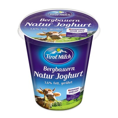 Bild von Tirol Milch Naturjoghurt gerührt 3.6%