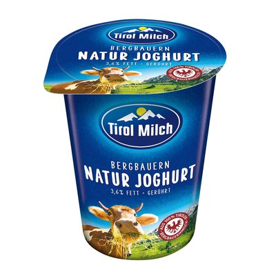 Image of Tirol Milch Naturjoghurt gerührt 3.6%