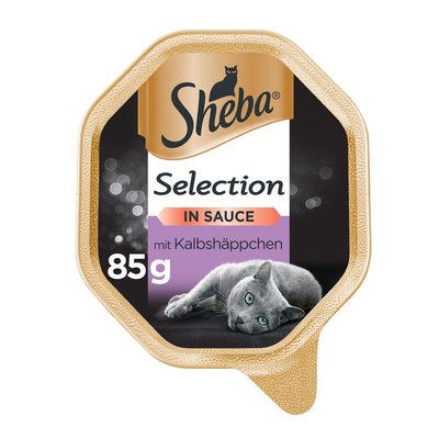 Image of Sheba Selection in Sauce mit Kalbshäppchen