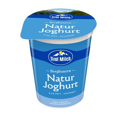 Bild von Tirol Milch Naturjoghurt stichfest 3.6%