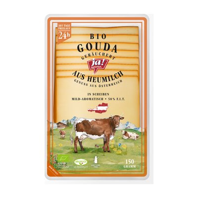 Bild von Ja! Natürlich Gouda geräuchert Scheiben