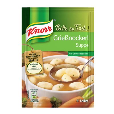 Bild von Knorr Bitte zu Tisch Grießnockerlsuppe