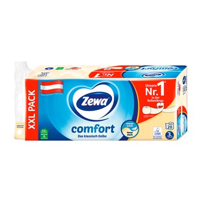 Bild von Zewa Toilettenpapier gelb