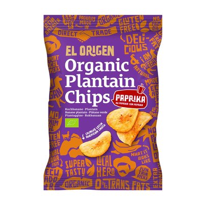 Image of el Origen Kochbananen Chips mit Paprika