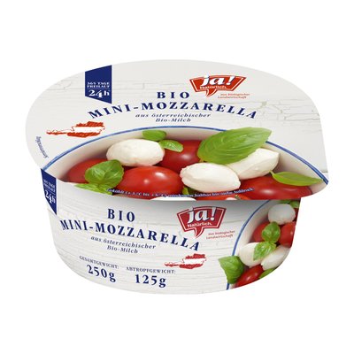 Bild von Ja! Natürlich Mozzarella Minis