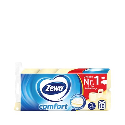 Bild von Zewa Comfort Toilettenpapier Gelb