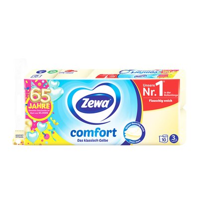 Bild von Zewa Comfort Toilettenpapier Gelb