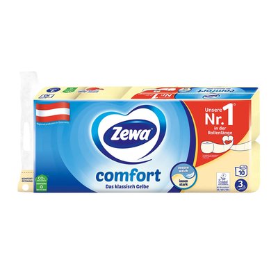 Image of Zewa Comfort Toilettenpapier Gelb