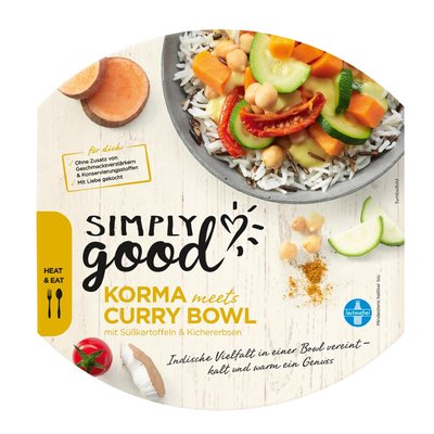 Bild von Simply Good Korma Meets Curry Bowl