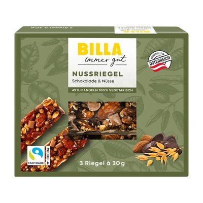 Bild von BILLA Schoko Müsliriegel