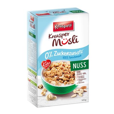 Image of Knusperli Nuss Knuspermüsli ohne Zuckerzusatz