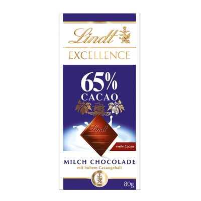 Image of Lindt Excellence 65% Milch Chocolade