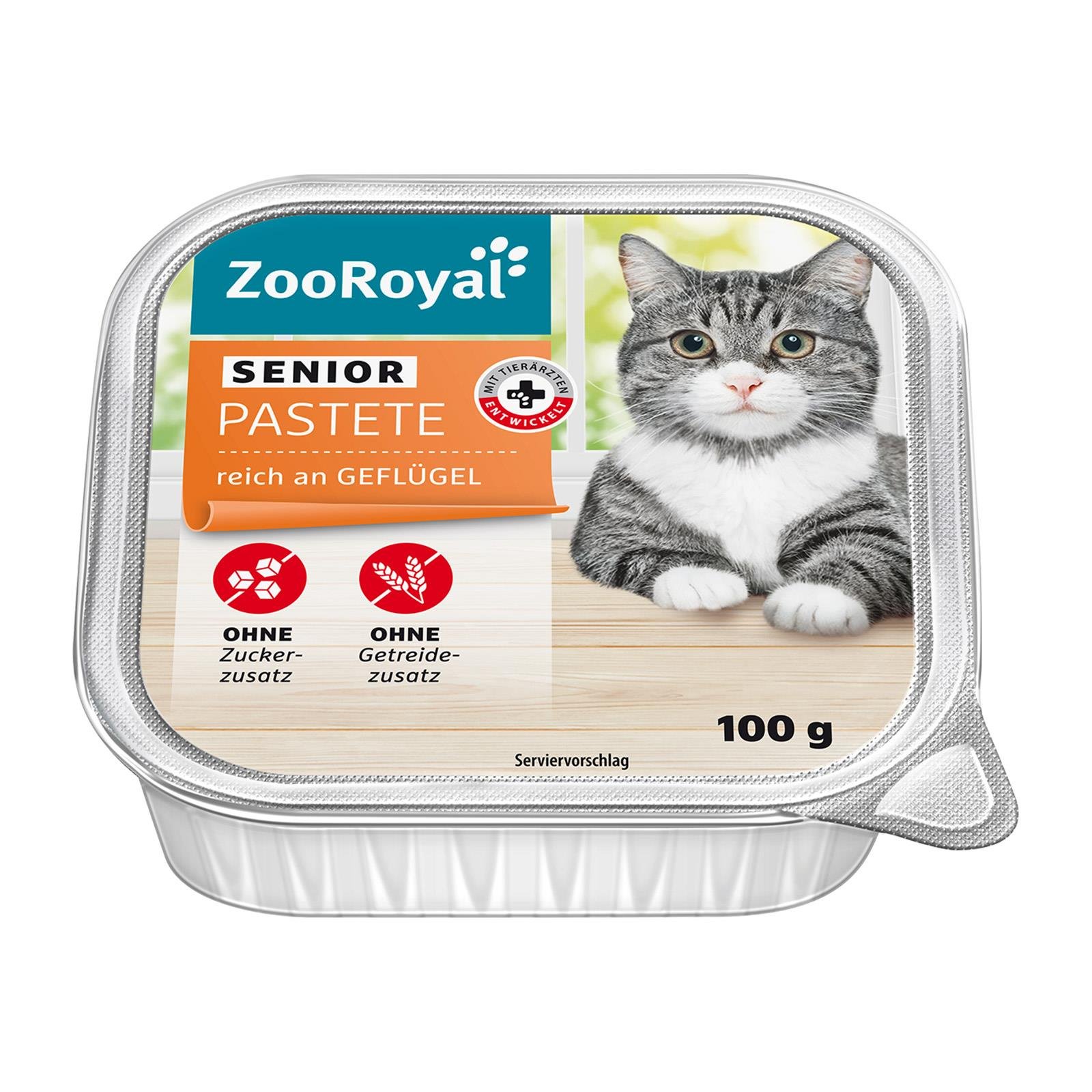 ZooRoyal Senior Pastete Reich an Geflgel | BILLA Online Shop