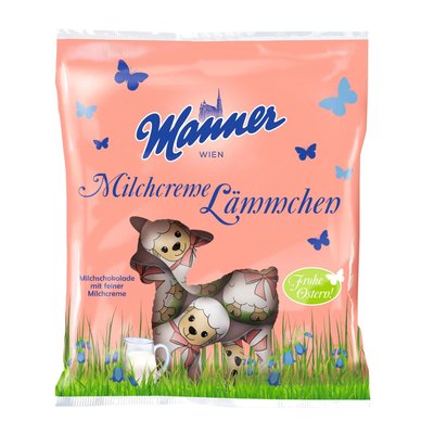 Bild von Manner Lämmchen mit Milchcreme