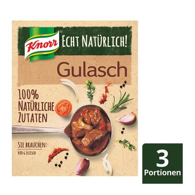 Image of Knorr Echt Natürlich! Gulasch