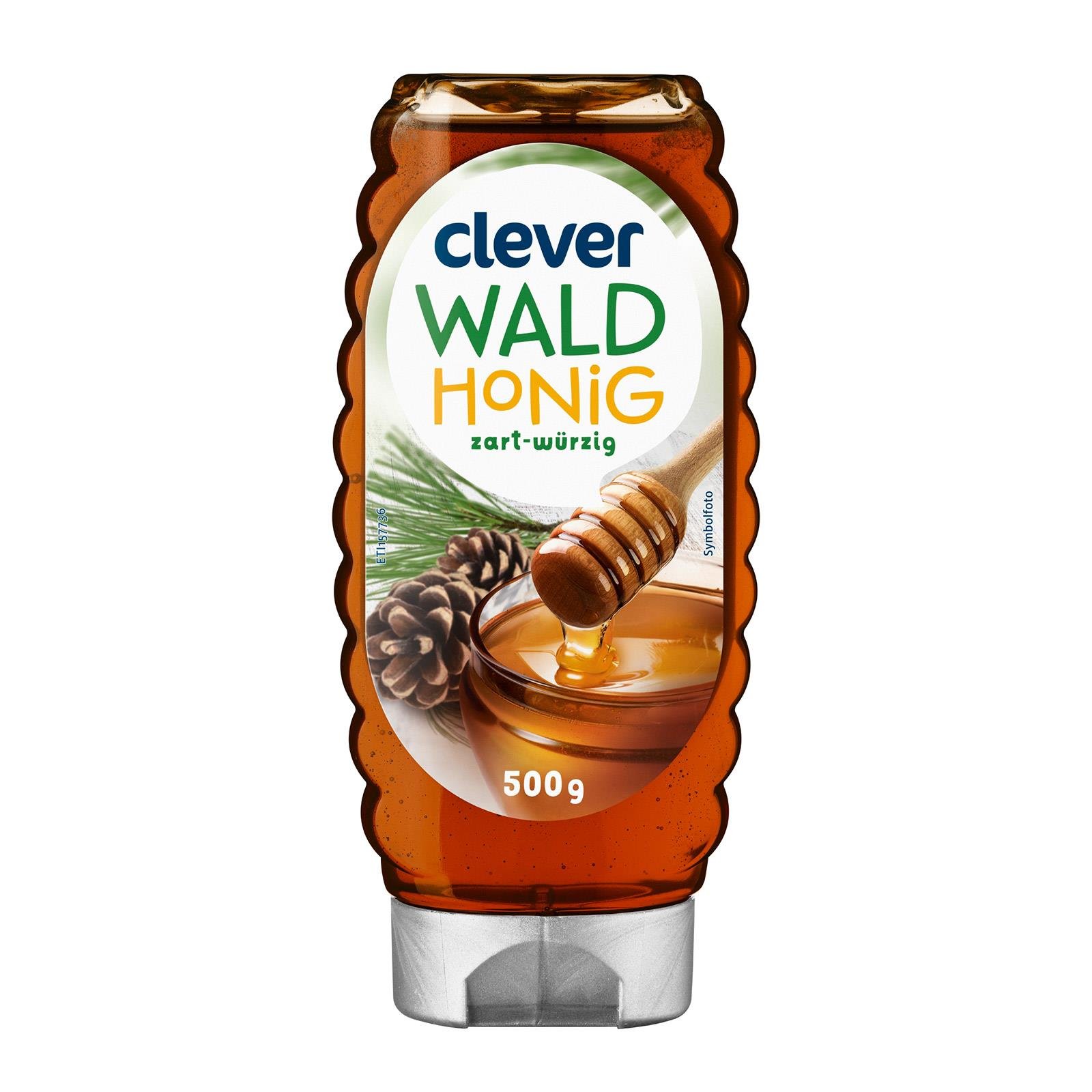 Dosierspender Für Honigtopf 500 G & 1 Kg – Mit Bienenkapsel & Trinkhalm, Original „Gelbecco“
