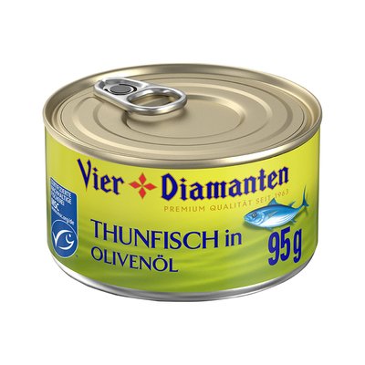 Bild von Vier Diamanten Thunfisch in Olivenöl