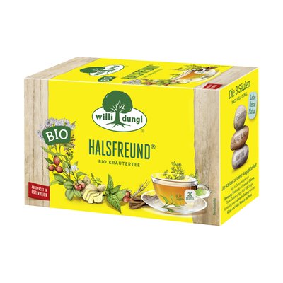 Bild von Willi Dungl Halsfreund Bio Tee