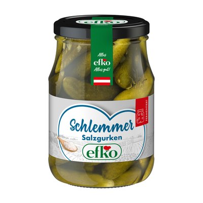Bild von efko Schlemmergurken Salzgurken