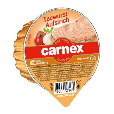 Bild von Carnex Teewurst-Aufstrich