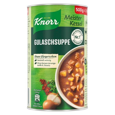 Bild von Knorr Meisterkessel Gulaschsuppe