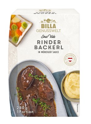 Bild von BILLA Genusswelt Rindsbackerl Sous Vide