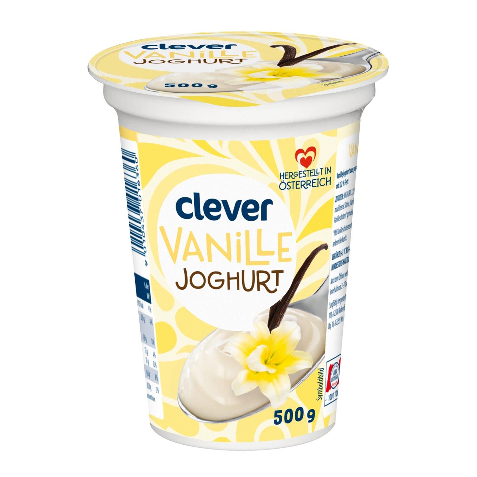 Clever Joghurt Vanille | BILLA Online Shop